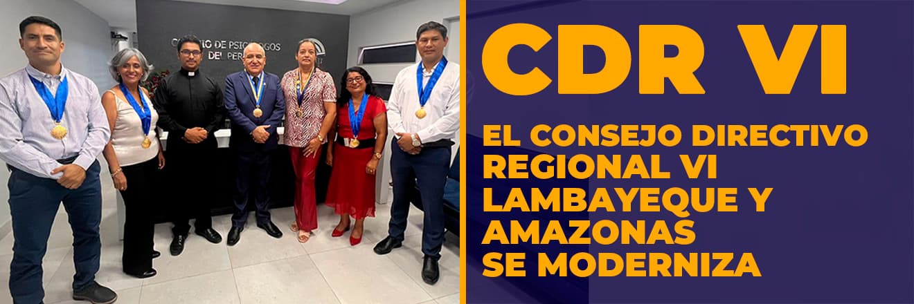 El Consejo Directivo Regional VI - Lambayeque y Amazonas se moderniza